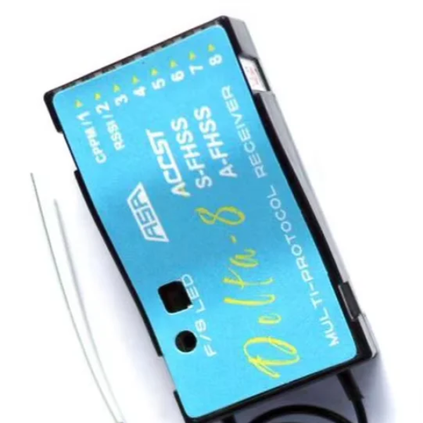 Hot FrSky Delta-8 2.4G ACCST FHSS/A FHSS 8CH Compatible with Hitec